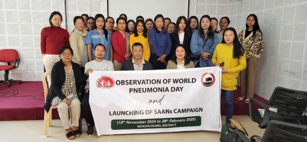Mokokchung district launched the SAANS campaign at the conference hall, CMO office on November 18.